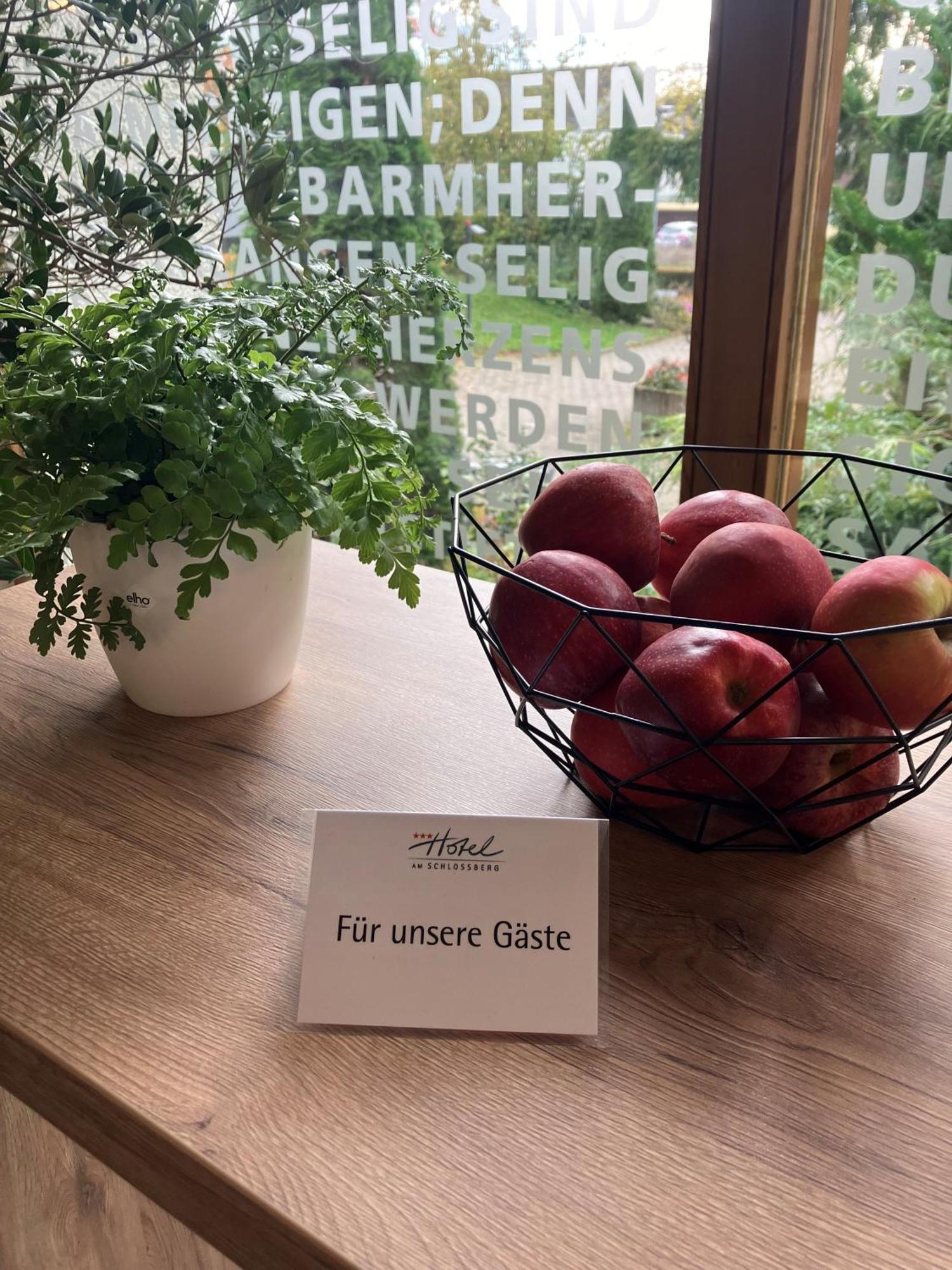 Hotel Am Schlossberg Herrenberg Bagian luar foto